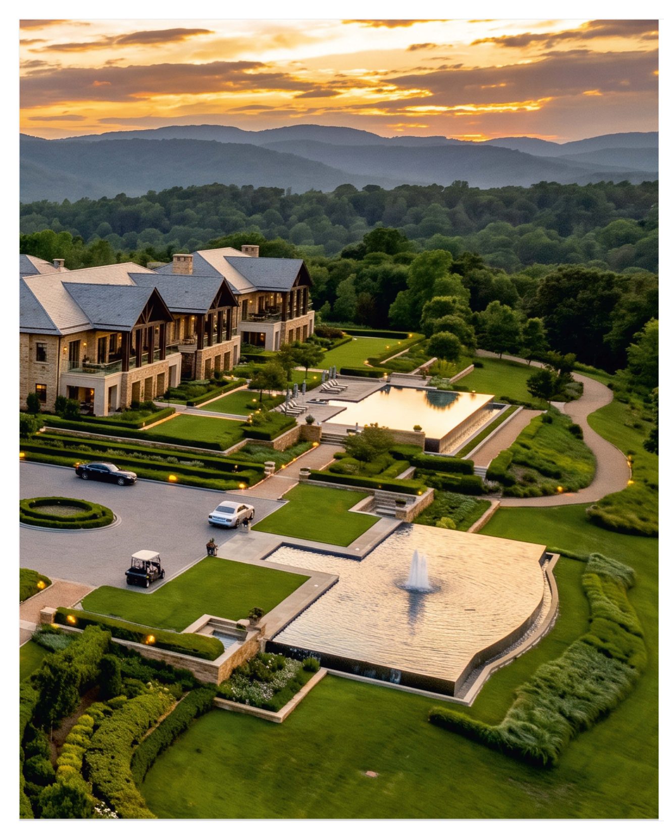 A five-star resort-style estate precinct at Lincoln Hills